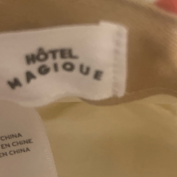 HOTEL MAGIQUE Anthropologie LOVE Apple HEARTS Bucket Hat Adjustable Sold out - Picture 8 of 11